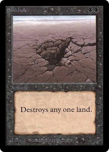 Magic mtg sinkhole - magic,