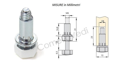 Piedini regolabili da - 4,
