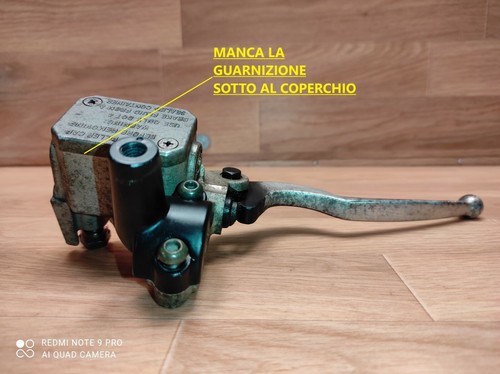 Pompa freno anteriore - pompa,