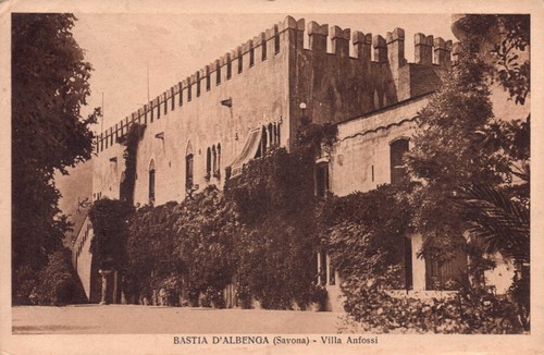 Cartolina bastia di albenga - bastia,