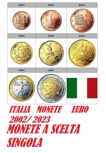 Italia italy monete euro tutte - italia,