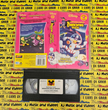 VHS film DARKWING DUCK minaccia dallo spazio 1996 cartoon mania DISNEY (F309)