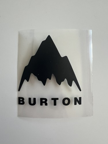 Adesivo logo burton - adesivo,