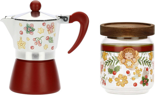 Set caffettiera e barattolo - set,