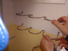  coppia portabottiglie vino da parete 