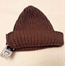 Cappello MARRONE Lurex BACI &