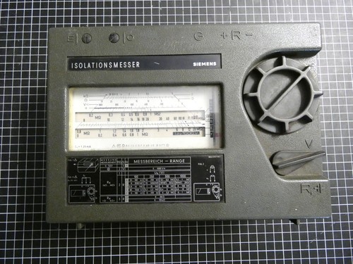 Misuratore isolamento - misuratore, di