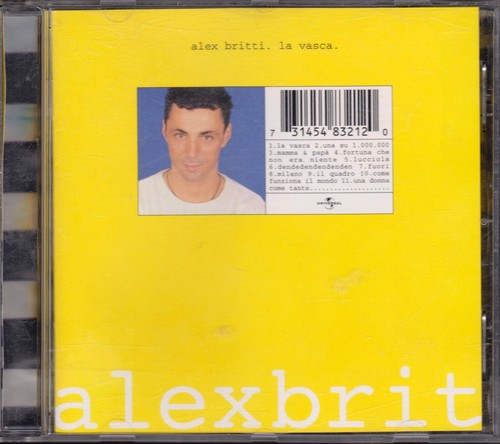 Alex britti album vasca - alex,
