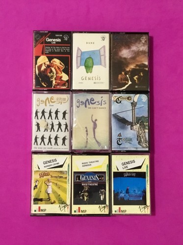 Genesis x musicassette - -, 9