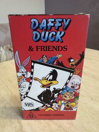 Vhs originale daffy duck - originale,