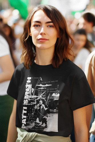 Maglietta patti smith cotone - patti,