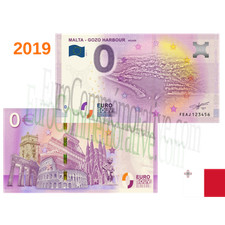 Billet Souvenir 2019 Malte