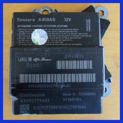 Centralina airbag fiat punto - fiat,