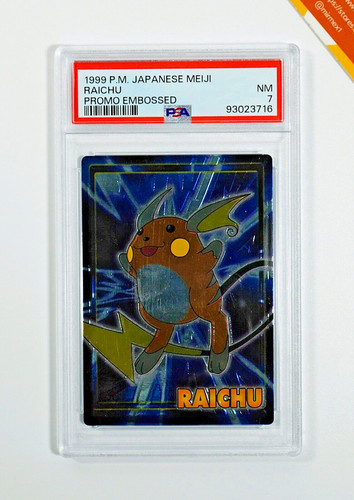 Pokemon psa raichu meiji - pokemon, 7