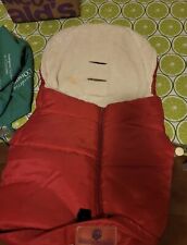 Sacco Caldo Nanna Per Passeggino Invernale Rossa Eurobimbo + Tutina H&M ? ?