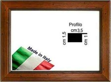 Cornice in legno in Noce arte