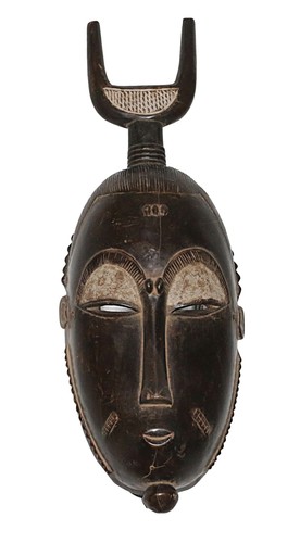 Maschera africana legno - africana, in