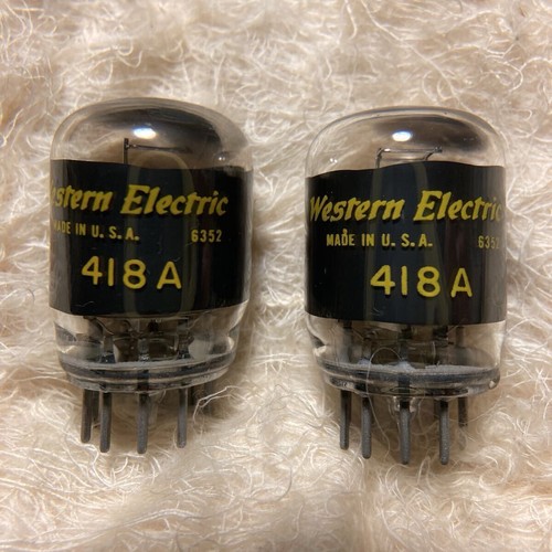 Western electric 418a tubo - 418a,
