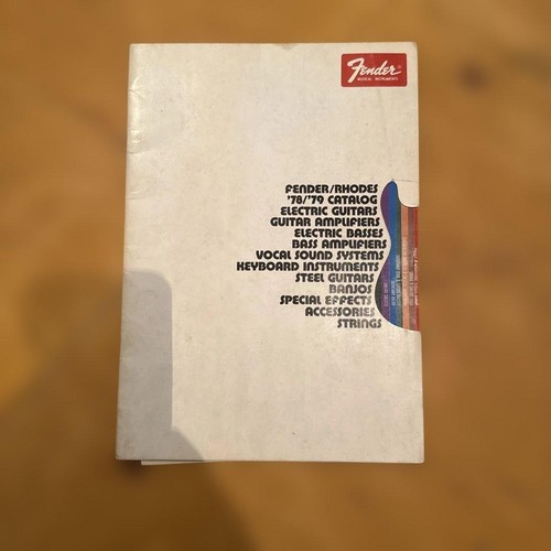 Fender instrument catalog - instrument,