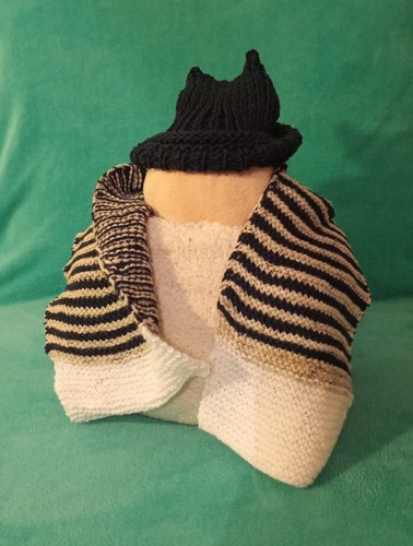 Cappello sciarpa - e,