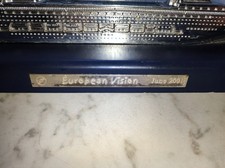 MODELLINO EUROPEAN VISION NAVE CROCIERE MODEL SHIP COLLEZIONE (NO COSTA NO MSC)