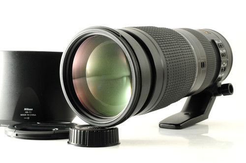 Nikon nikkor 200 500mm - nikon, 200-500mm
