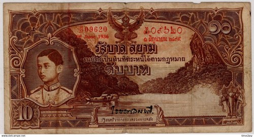 Thailand baht king rama - thailand,