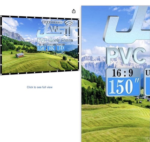 Schermo proiezione 150 - schermo,