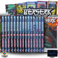 Berserk Volume 16-30 Manga Inglese Set Completo Fumetti Nuovo di Kentaro Miura