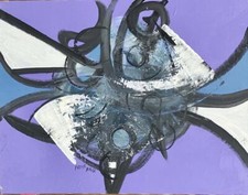 STILE DI GIACOMO BALLA olio su