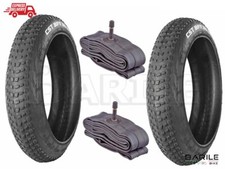 N°2 Copertone / Pneumatico 20 x 4.00  Bici FAT BIKE + N°2 Camere D'aria  CST