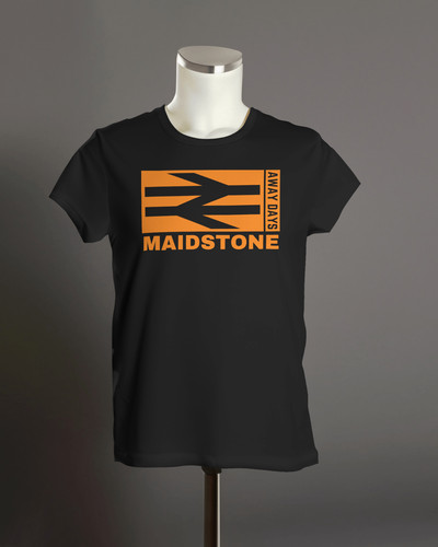 Maglietta maidstone away days - maglietta,