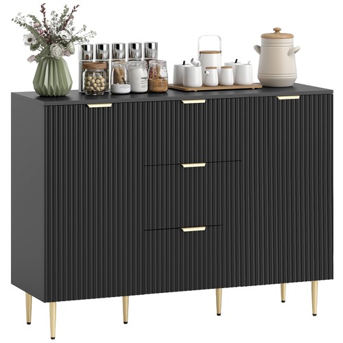 Homcom credenza moderna con - homcom,