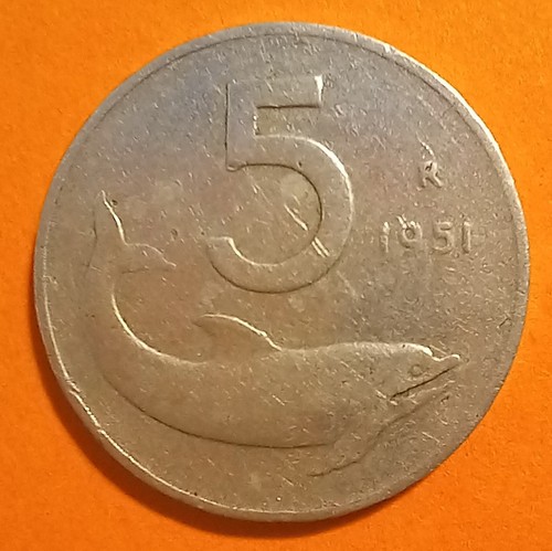 Lire 1951 delfino - 5,