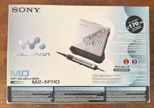 Sony n710 lettore - sony, minidisco