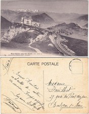 RIGI KULM - SVIZZERA - SCHWEIZ - SUISSE - SWITZERLAND - VIAGG. -17006-