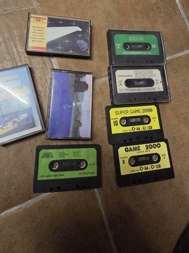 Lotto cassette giochi - , e