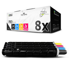 8 toner per Canon IR-C2030L C2225i IR-C2020i IR-C2225i C2030i C2230 C2025i CMYK