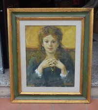 N4755 QUADRO RITRATTO DONNA