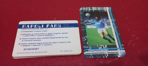 Maradona card collection - card,