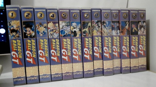 Vhs dragonball gt deluxe - vhs,