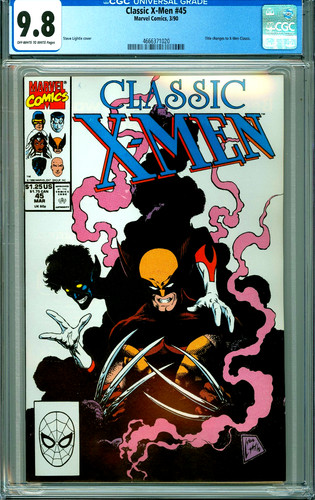 Classic men cgc 9 - classic, 9.8