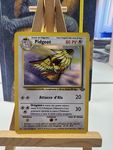 Carta pokémon pidgeot - carta,