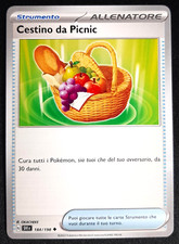 CESTINO DA PICNIC 184/198 Carta in Italiano STRUMENTO POKEMON Allenatore