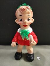 Pinocchio in gomma, Vintage, Ledra Made in Italy, altezza cm.23,5