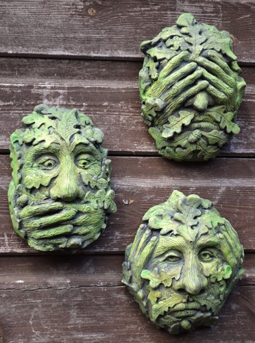 Targhe parete green man - targhe, da