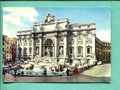 Roma fontana trevi 1958 - di,