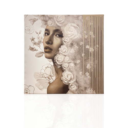 Quadro gold quadri stampa - quadro,