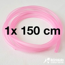 Tubo sfiato rosa per carburatore Keihin HONDA CR pink hose breather vent pj pwk 