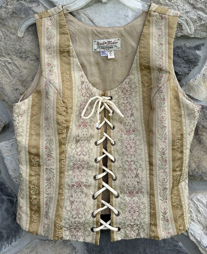 Gilet corsetto stringato